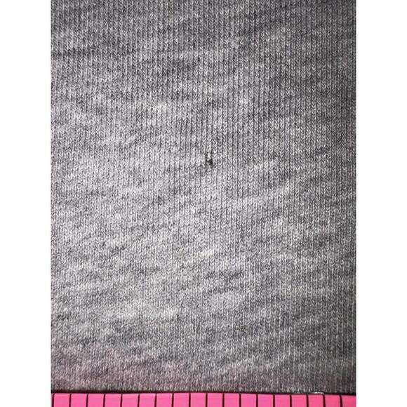 Adidas Sweatshirt Adult XL Gray Black Trefoil Logo Fleece Crewneck Streetwear - Picture 5 of 11